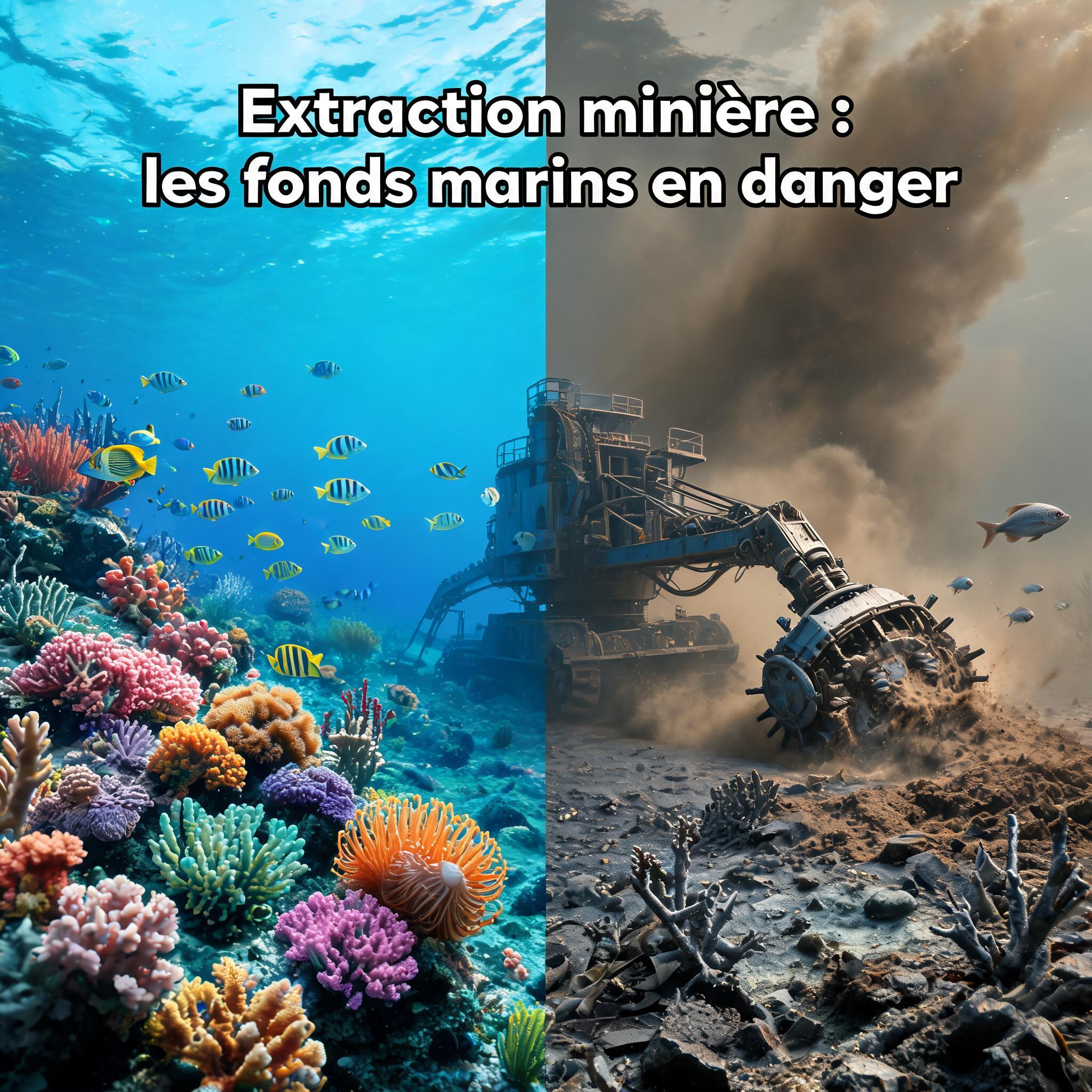 Extraction minière : les fonds marins en danger